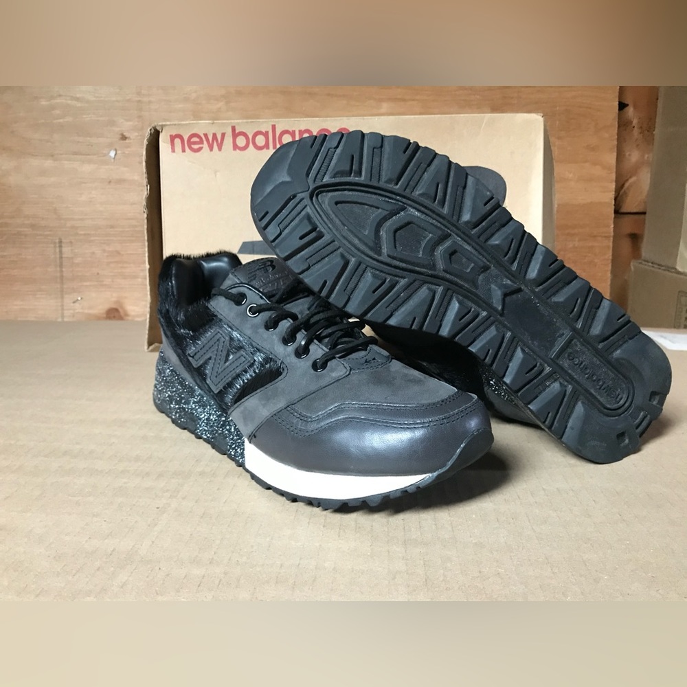 New Balance 575 Limited Edition “ Black Fur” Rare! Size 8M  W/OriginalBox